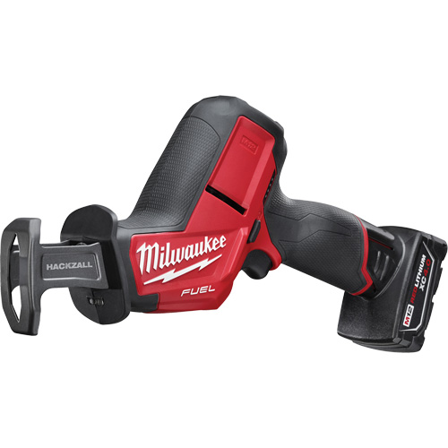 M12 Fuel Hackzall&reg; Reciprocating Saw Kit, 12 V, Lithium-Ion Battery, 0 - 3000 SPM Par Equipment