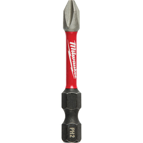 Shockwave Impact Power Bit, Phillips, #2 Tip, 1/4" Drive Size, 2" Length Par Equipment