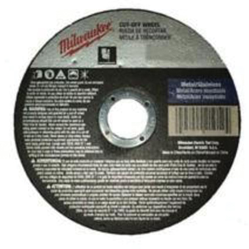 Reinforced Cut-Off Wheels, 5" x 0.045", 7/8" Arbor, Type 1, Aluminum Oxide, 13580 RPM Par Equipment