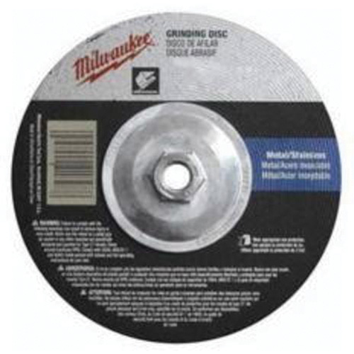 Grinding Wheel, 7" x 1/4", 5/8"-11 Arbor, Aluminum Oxide, Type 27 Par Equipment