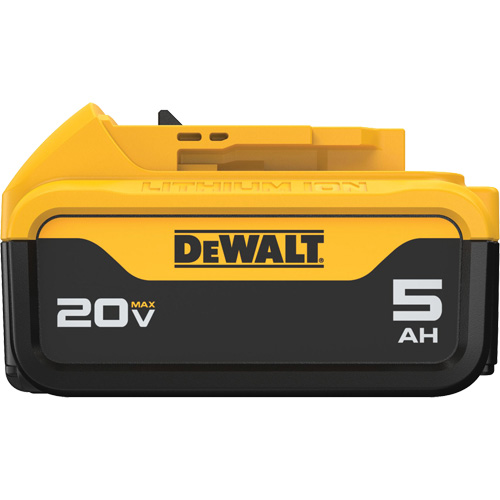 Bloc-piles Max XR Premium, Lithium-ion, 20 V, 5 A Par Equipment