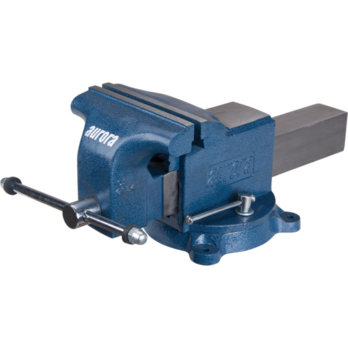 Heavy-Duty Bench Vise, 8" Jaw Width Par Equipment