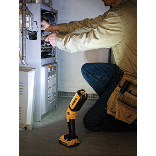 Max Cordless Hand-Held Area Light, LED, 500 Lumens, 3 Hrs. Run Time, Rechargeable Batteries, Not Included Par Equipment