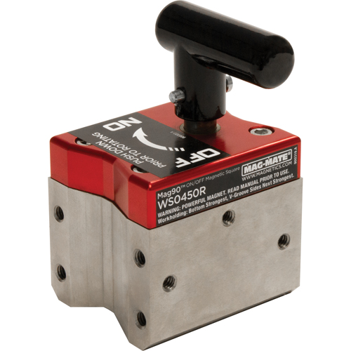 Mag90 On/Off Magnetic Squares, 3" L x 2-1/2" W x 4-5/8" H, 450 lbs. Par Equipment