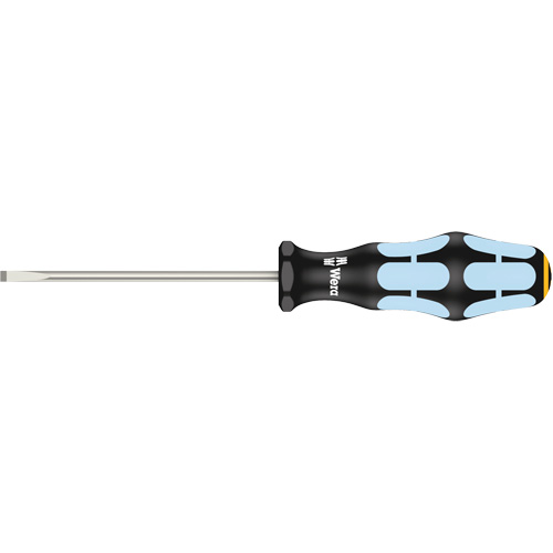 3335 Slotted Screwdriver, 4 mm, 7-25/32" L, Plastic Handle Par Equipment