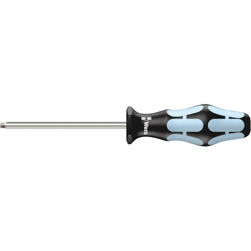 3368 Square Point Screwdriver , #1 Tip, Round, 7" L, Plastic Handle Par Equipment
