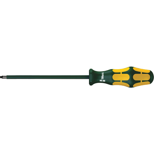 160 iS VDE Insulated Square point screwdriver, #1 Tip, Round, 9-3/4" L, Plastic Handle Par Equipment