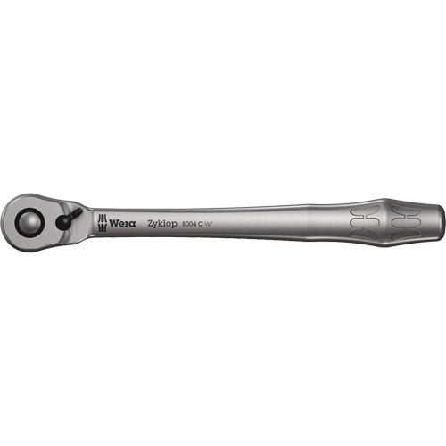 Jeu de rochet en m&eacute;tal Zyklop 3/8 a/interrupteur, Prise de 1/2", Poign&eacute;e Ordinaire Par Equipment