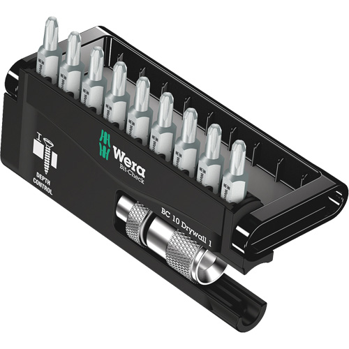 10-Piece Bit Check for Drywall Screws Par Equipment