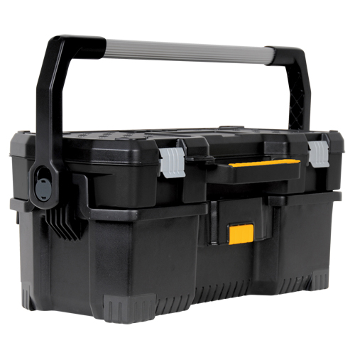 Tote with Power Tool Case, 12-13/16" W x 24 D x 11-3/16" H, Black Par Equipment