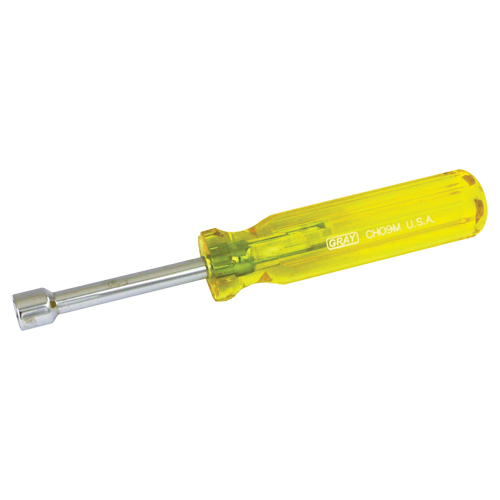 Nut Driver, 9 mm Drive, 6-3/4" L, Non Magnetic Par Equipment