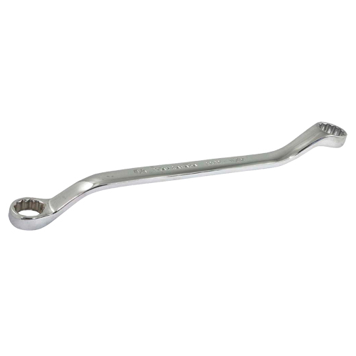 Box Wrench, 12 Point, 5/8" x 11/16", 15° Offset, Chrome Finish Par Equipment