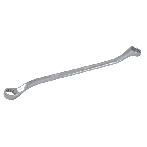 Box End Wrench, 12 Point, 8/9 mm, 15° Offset, Chrome Finish Par Equipment
