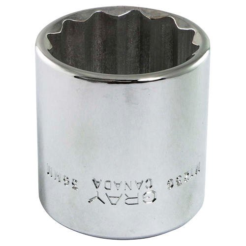 Socket, 13 mm, 1/2" Drive, 12 Points Par Equipment