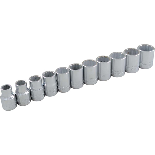 Jeu de douilles, 11 Mcx, Prise de 3/8" Par Equipment