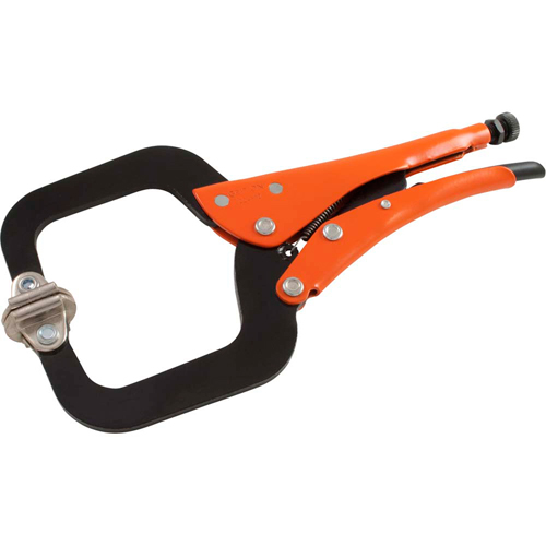 Locking Pliers, 7" Length, C-Clamp Par Equipment