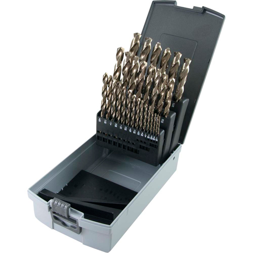 Drill Bit Set, 29 Pieces, High Speed Cobalt Par Equipment