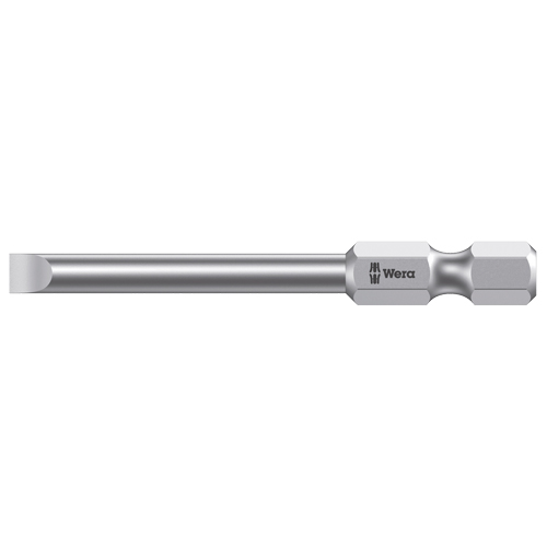 Power Screwdriver Bit, Slot, 3 mm Tip, 1/4" Drive Size, 2-3/4" Length Par Equipment