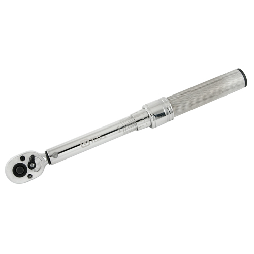 Micrometer Torque Wrench, Click, 1/4" Square Drive, 20 - 150 in-lbs. Par Equipment