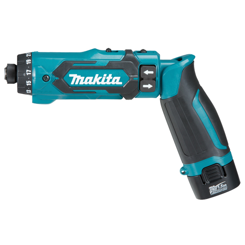 Cordless Drill/Driver Kit, Lithium-Ion, 7.2 V, 1/4" Chuck, 71 in-lbs Torque Par Equipment