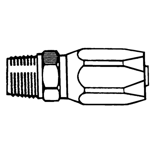 Raccords - Raccord r&eacute;utilisable, 1/2" dia., Laiton Par Equipment