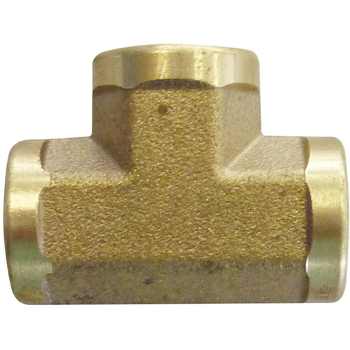Raccord en T femelle, Laiton, 3/8" Par Equipment