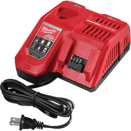 M18 & M12 Rapid Charger, 18 V, Lithium-Ion Par Equipment