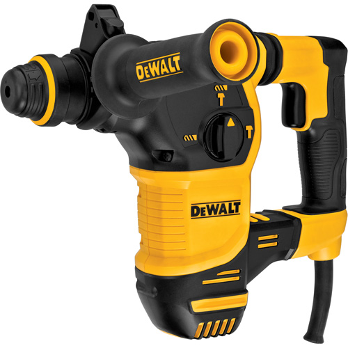 Marteau rotatif SDS Plus en forme de L, 3/16" - 7/8", 8,5 A, 0-5200 coups/min Coups/min, 0-1150 tr/min Tr/min, 2,58 lb-pi Par Equipment