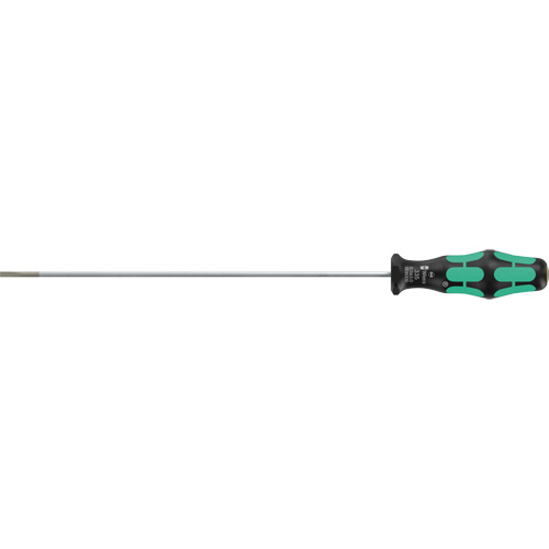 Slotted Screwdriver, 1/8" Tip, 8" L, Cushion Grip Handle Par Equipment