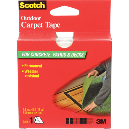 Ruban pour tapis ext&eacute;rieurs Scotch, 35 mm (1-2/5") la x 12,2 m (40') lo Par Equipment