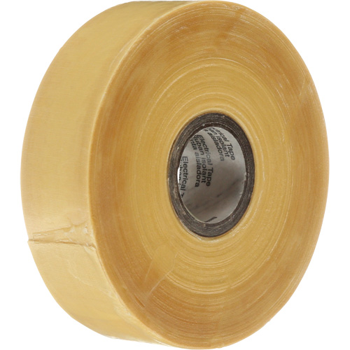 Scotch&reg; Electrical Insulating Varnished Cambric Tape 2510, 25.4 mm (1") x 33 m (108'), Yellow Par Equipment