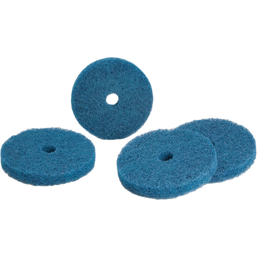 Disque abrasif de polissage HS-F Buff and Blend Standard Abrasives, 4" dia., Grain Moyen, Oxyde d'aluminium Par Equipment