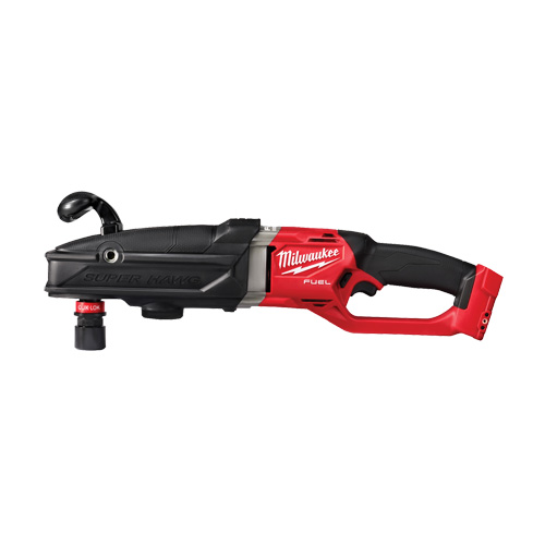 M18 Fuel Super Hawg Right Angle Drill (Tool Only), 18 V, 1/2" Chuck, Lithium-Ion Par Equipment