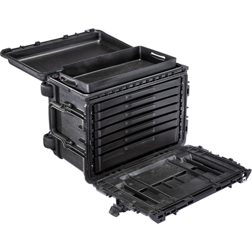 Gen 2 Mobile Tool Chest, 24" W, 6 Drawers, Black Par Equipment