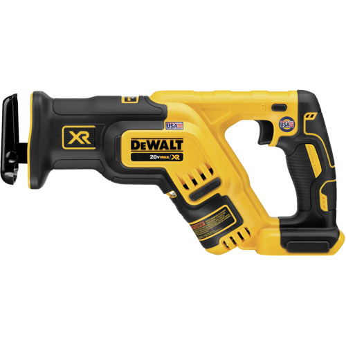 Max XR&reg; Brushless Reciprocating Saw (Tool Only), 20 V, Lithium-Ion Battery, 0-2900 SPM Par Equipment