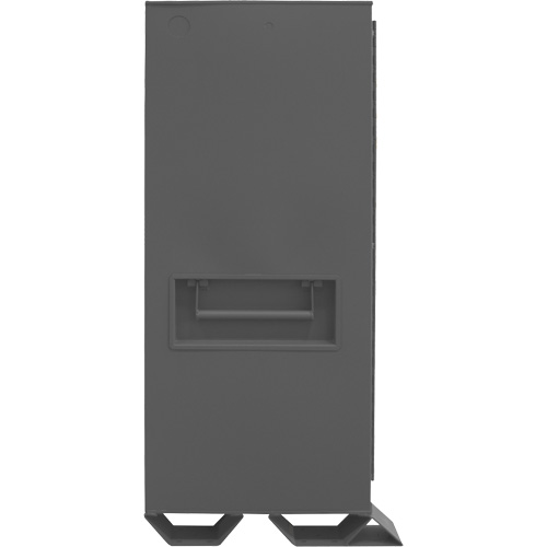 Armoire de rangement avec tablettes pour le chantier, Acier, 47,5 pi³, Gris Par Equipment