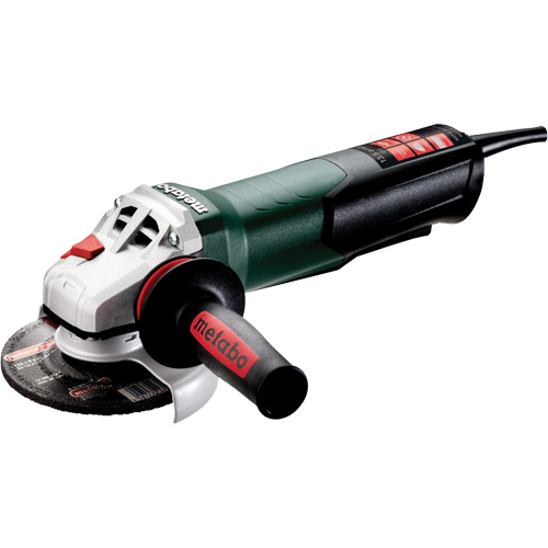 Quick Angle Grinder, 5", 120 V, 13.5 A, 11000 RPM Par Equipment