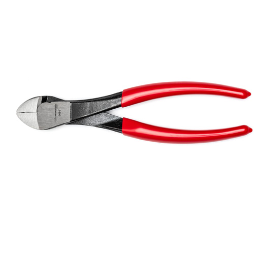 Pince &agrave; coupe diagonale &agrave; poign&eacute;e tremp&eacute;e pour travaux lourds — en sac, 7" lo Par Equipment