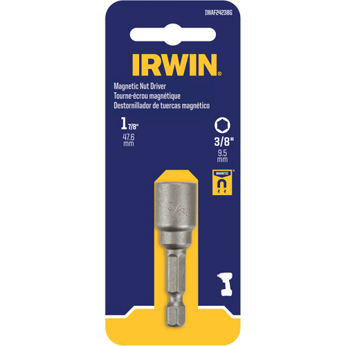 Nutsetter, 3/8" Tip, 1/4" Drive, 1-7/8" L, Magnetic Par Equipment