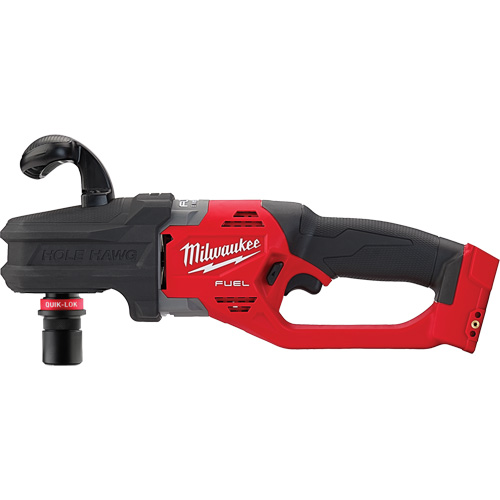 M18 Fuel Hole Hawg&reg; Right Angle Drill with Quik-Lok Chuck (Tool Only), 18 V, Lithium-Ion Par Equipment