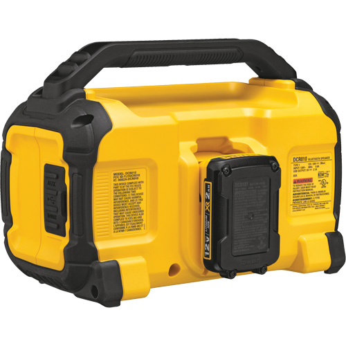 Max Jobsite Bluetooth&reg; Speaker (Tool Only), Lithium-Ion, 12 V/20 V Par Equipment