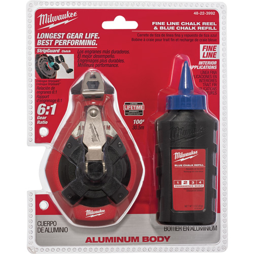 Trousse de cordeau &agrave; craie pour ligne fine Par Equipment