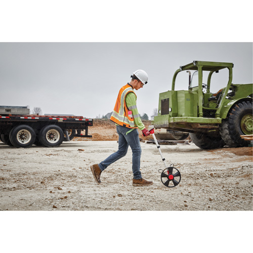 Roue &agrave; mesurer num&eacute;rique, 12"/30 cm, Gamme de 10 000' Par Equipment