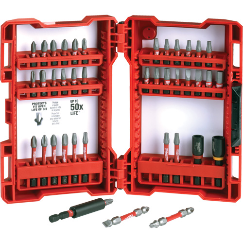 40-Piece Shockwave Impact Duty Driver Bit Set Par Equipment