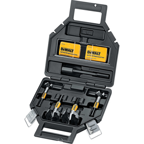 Self-Feed Bit Kit, 5 Pieces Par Equipment