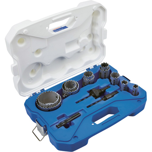 Jeu de scies-cloches &agrave; usage g&eacute;n&eacute;ral, 11 morceaux Par Equipment