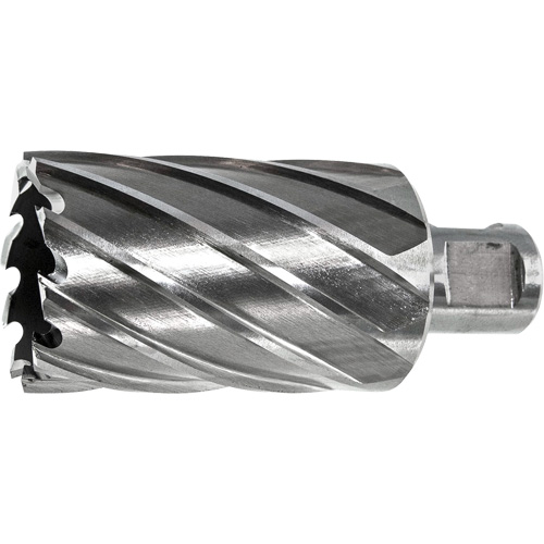 Drillco&reg; Annular Cutter, 7/16" Diameter, High Speed Steel, 1" Depth of Cut, 3/4" Shank Par Equipment