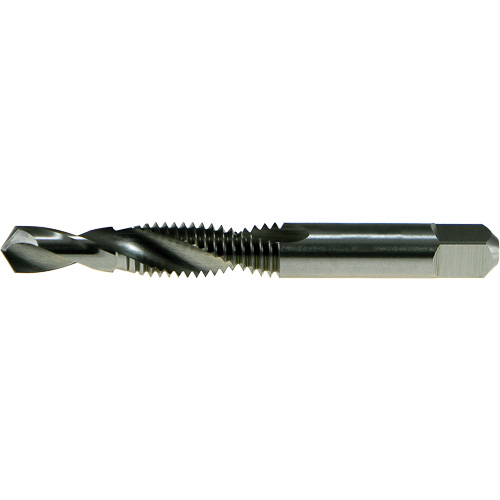 DRILLCO Combined Tap & Drill, #4, High Speed Steel, 118° Point Par Equipment