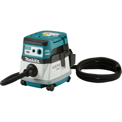Aspirateur de poussi&egrave;res silencieux avec AWS (outil seulement), 18 V, Capacit&eacute; 2,11 gal. Par Equipment