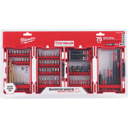 Shockwave Impact Drill & Drive Set Par Equipment